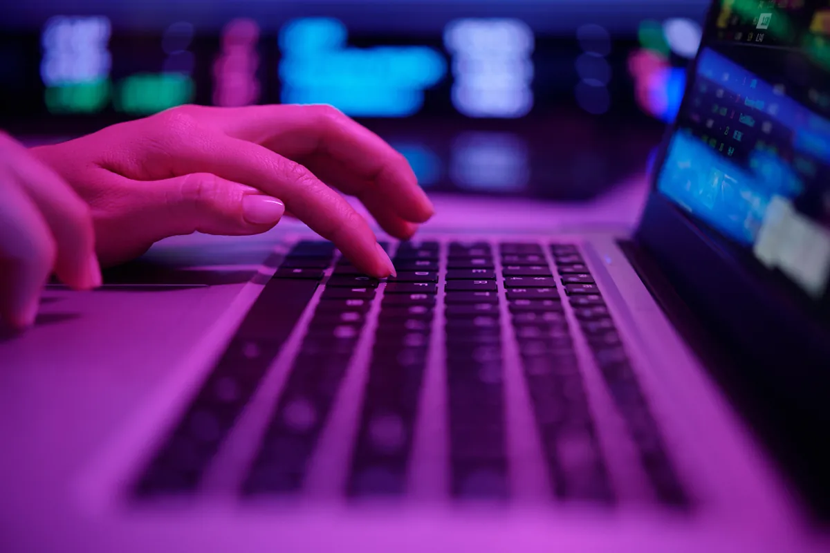 Website erstellen lassen in Sigmaringen: Entwicklung einer neuen Unternehmenswebsite am Laptop